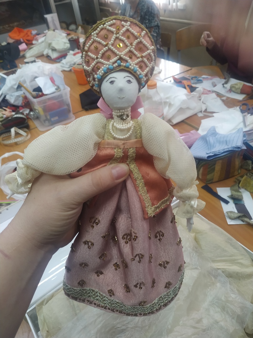 Мастер-класс Елены Комлевой «Традиционная тряпичная кукла. Образ птицы»