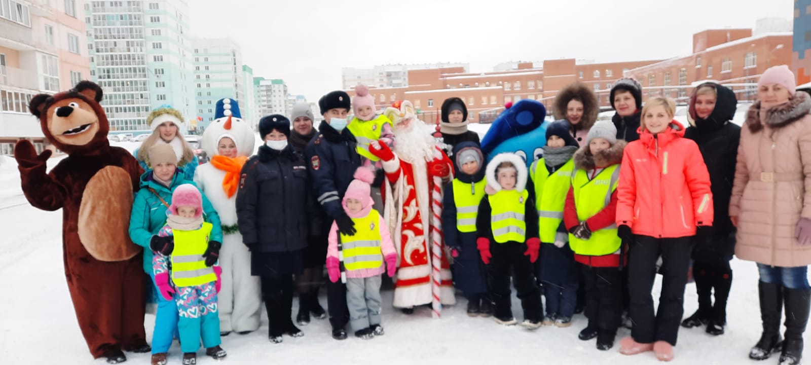 Новогодняя акция по безопасности дорожного движения | НИОС