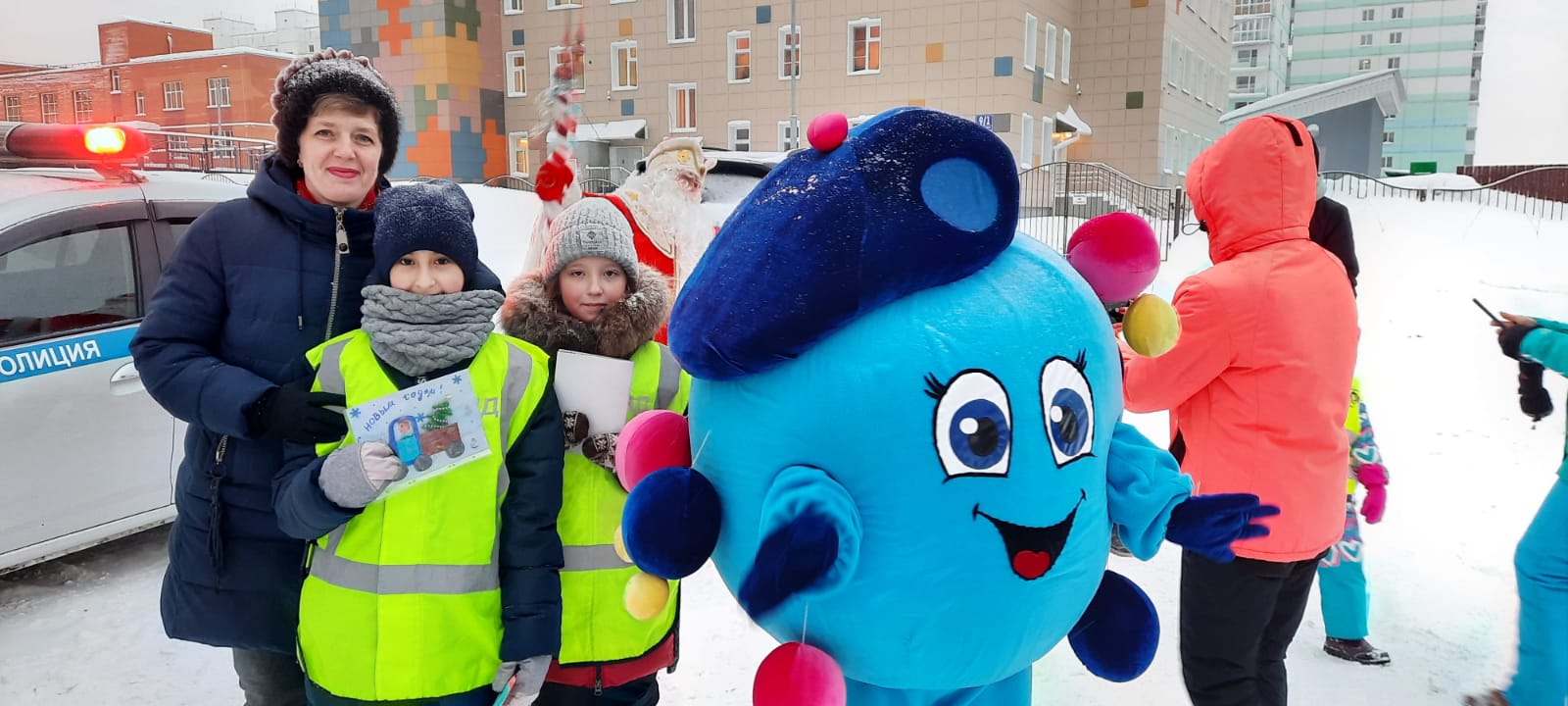 Новогодняя акция по безопасности дорожного движения | НИОС