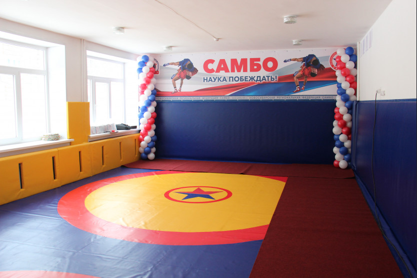 В школе № 175 открылся специализированный спортзал в рамках проекта «Самбо в школу»